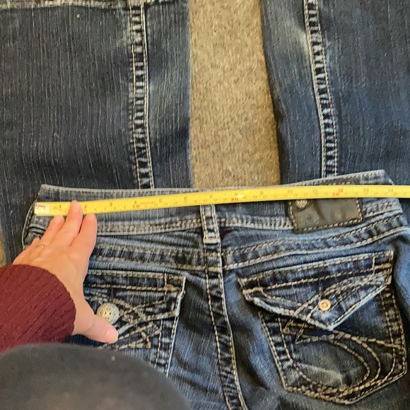 Silver jeans Suki surplus size 26 /L 30 - Picture 3 of 10